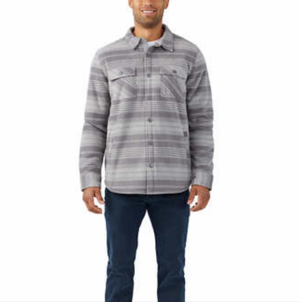 Voyager Men's Super Plush Shirt Jacket